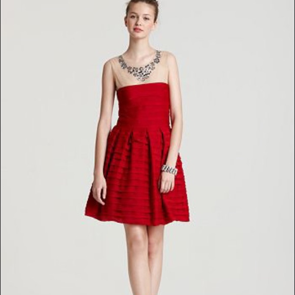 COPY - Bcbg maxazaria marina red dress sz m